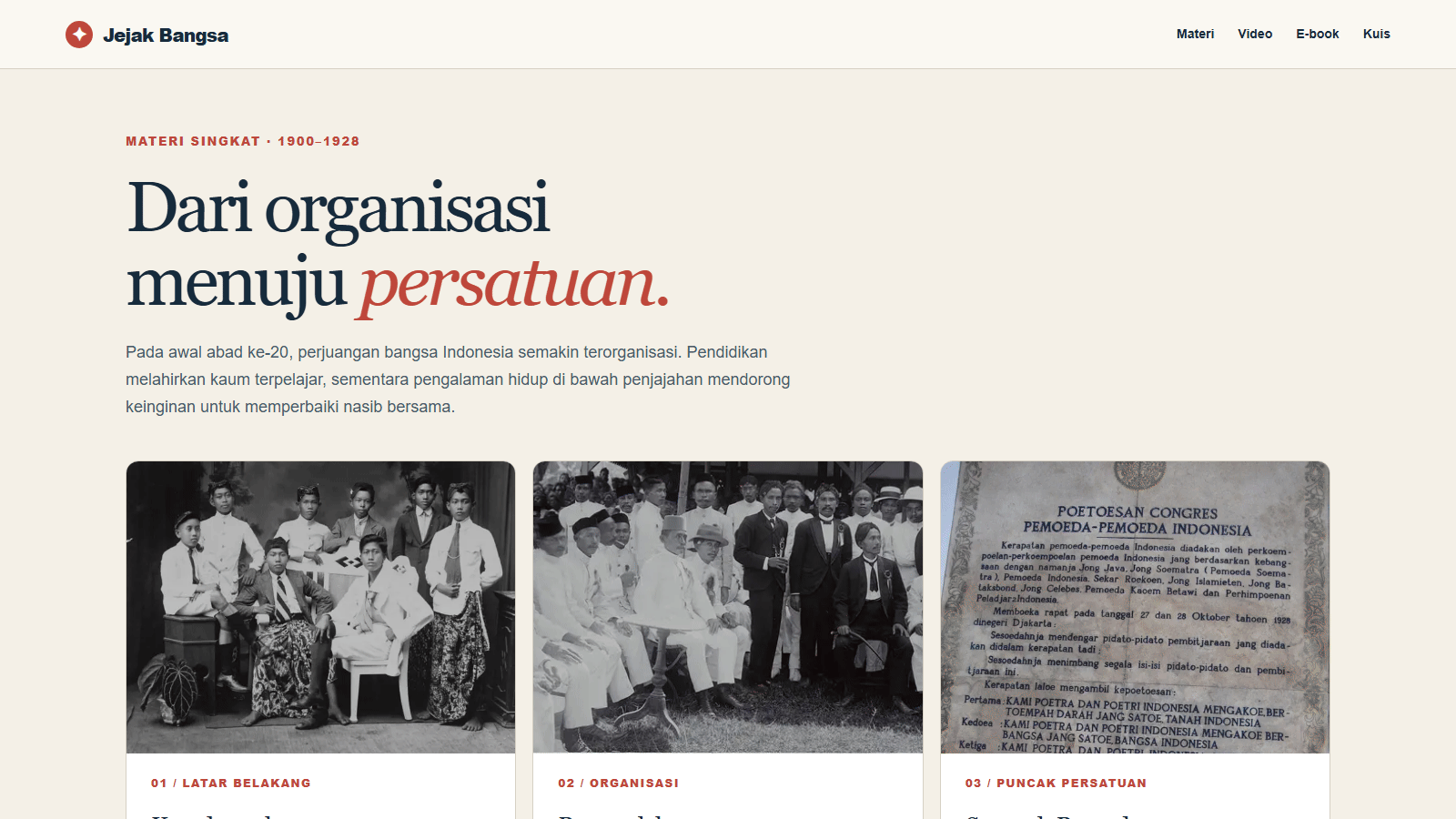 Preview Jejak Bangsa